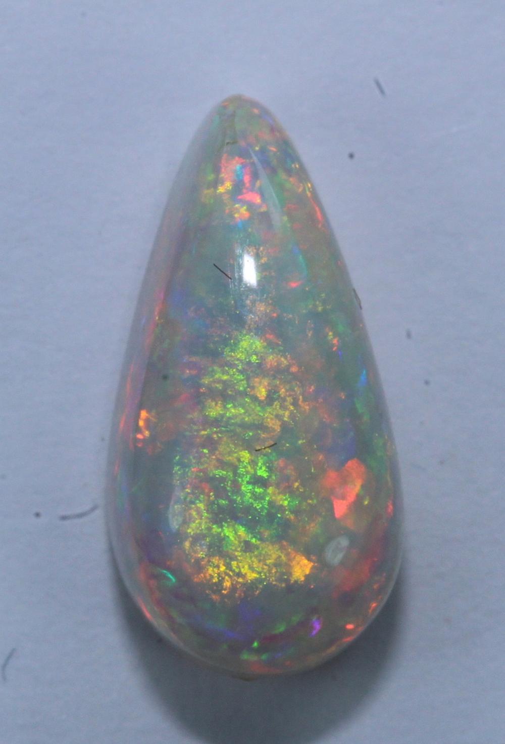 Australian Teardrop Solid Opal image