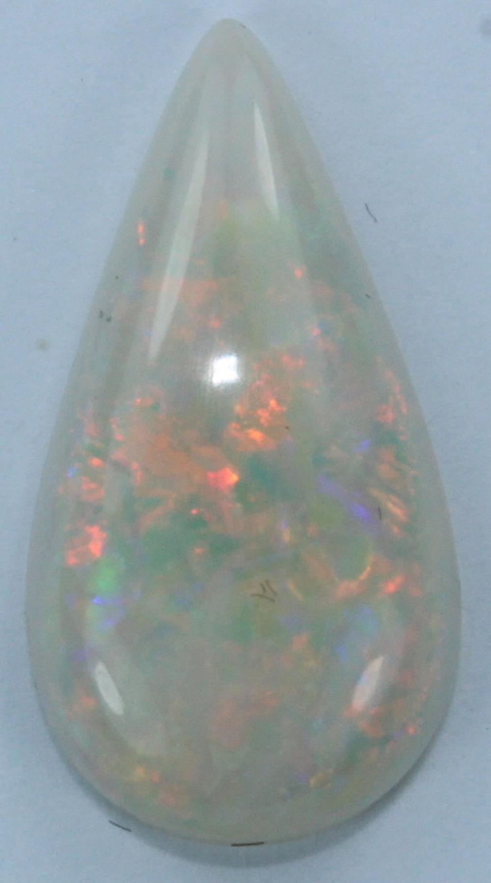 Australian Teardrop Solid Opal image