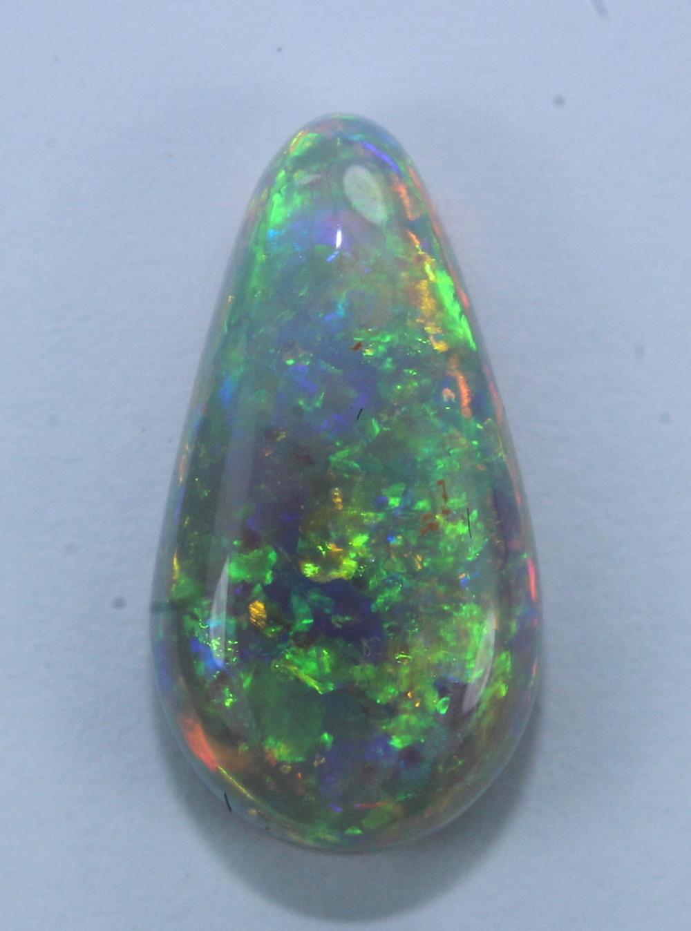 Australian Teardrop Solid Opal image