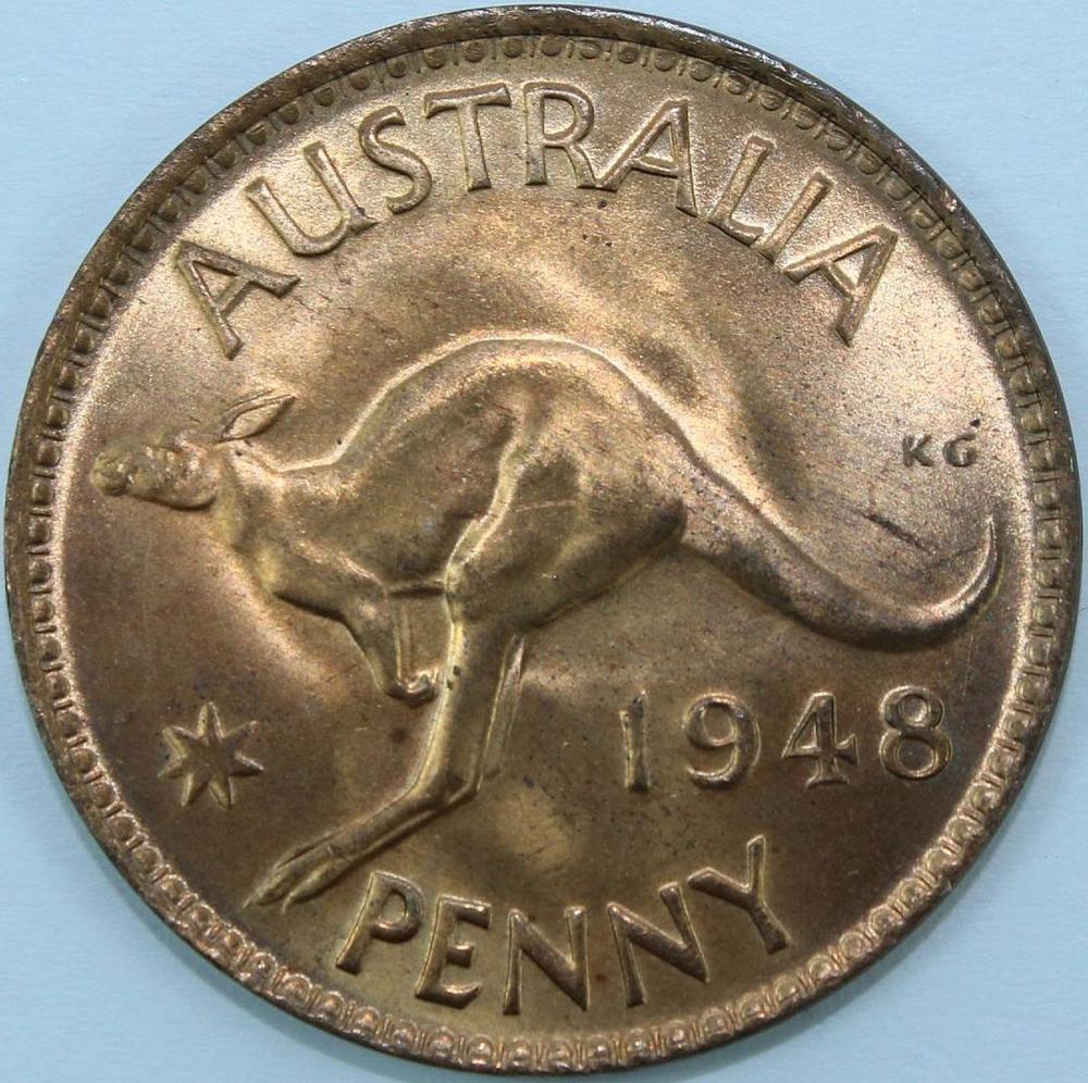 Australia 1948 (M) Penny, C... image