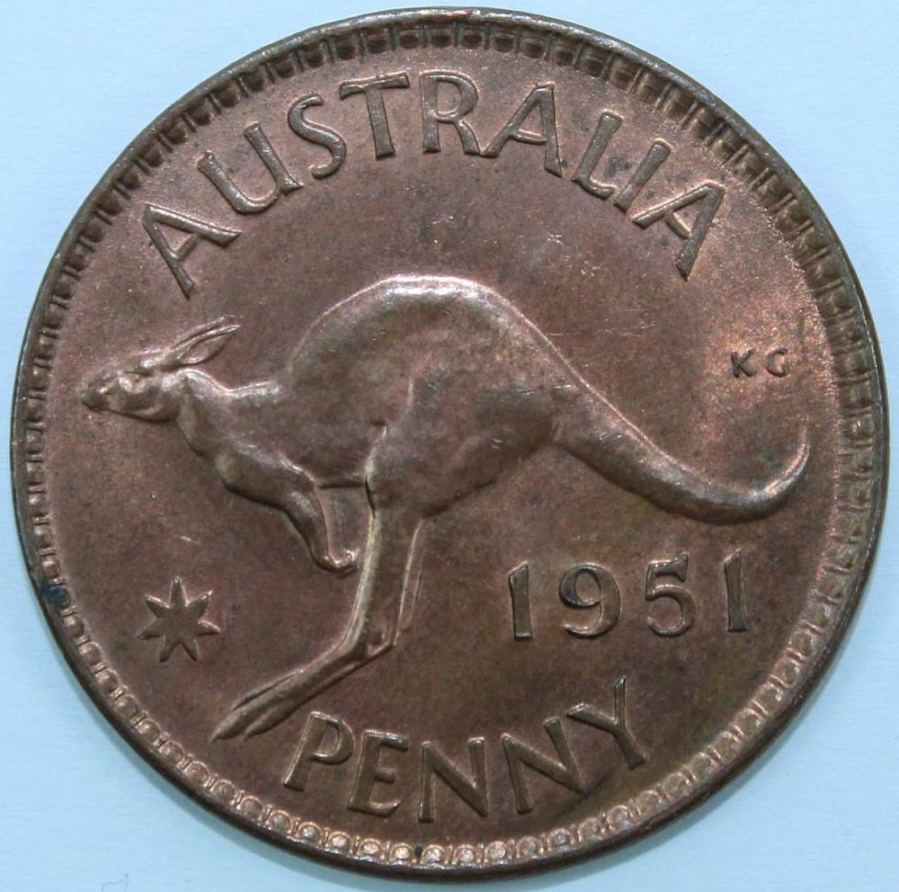 Australia 1951 (M) Penny, C... image