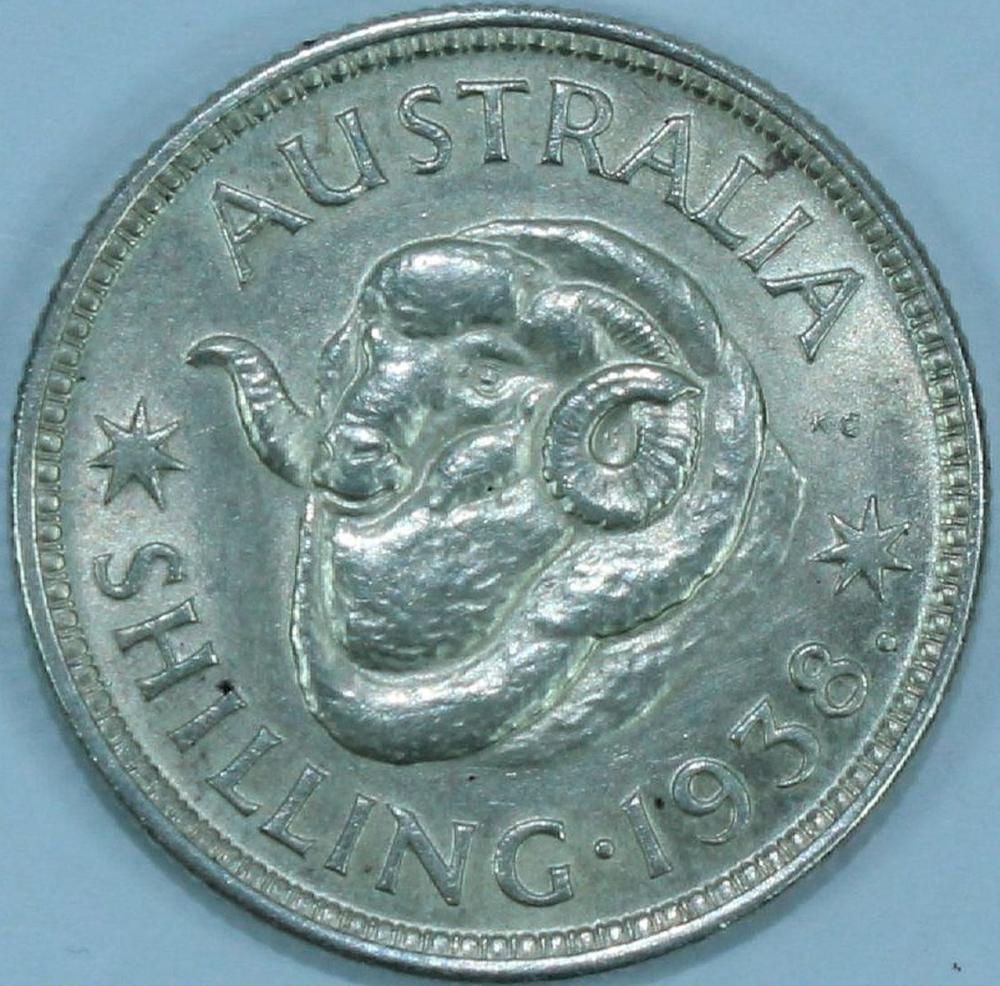 Australia 1938 Shilling, Ch... image