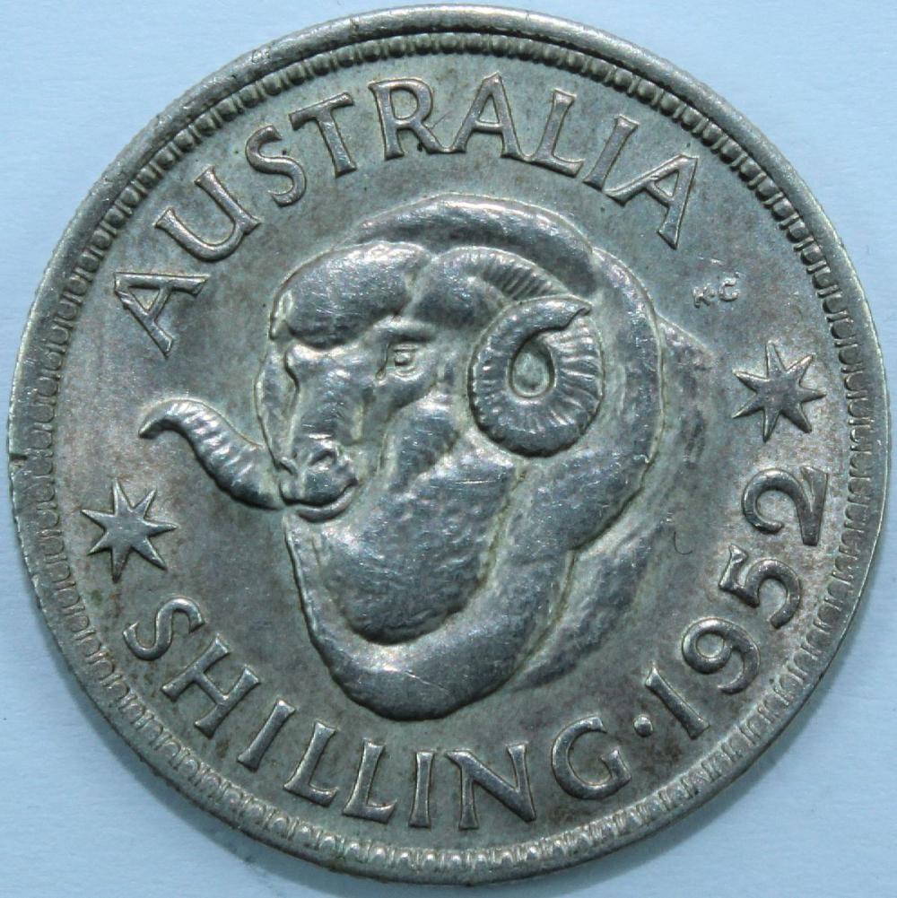 Australia 1952 Shilling, ne... image