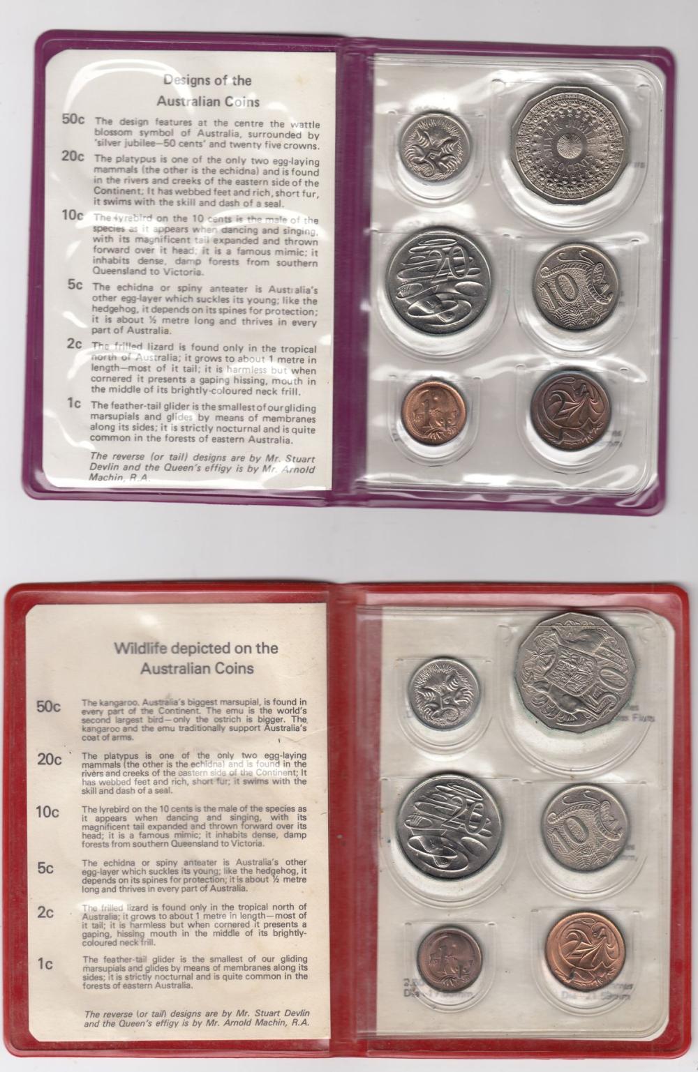 Australia 1976 & 1977 Mint ... image