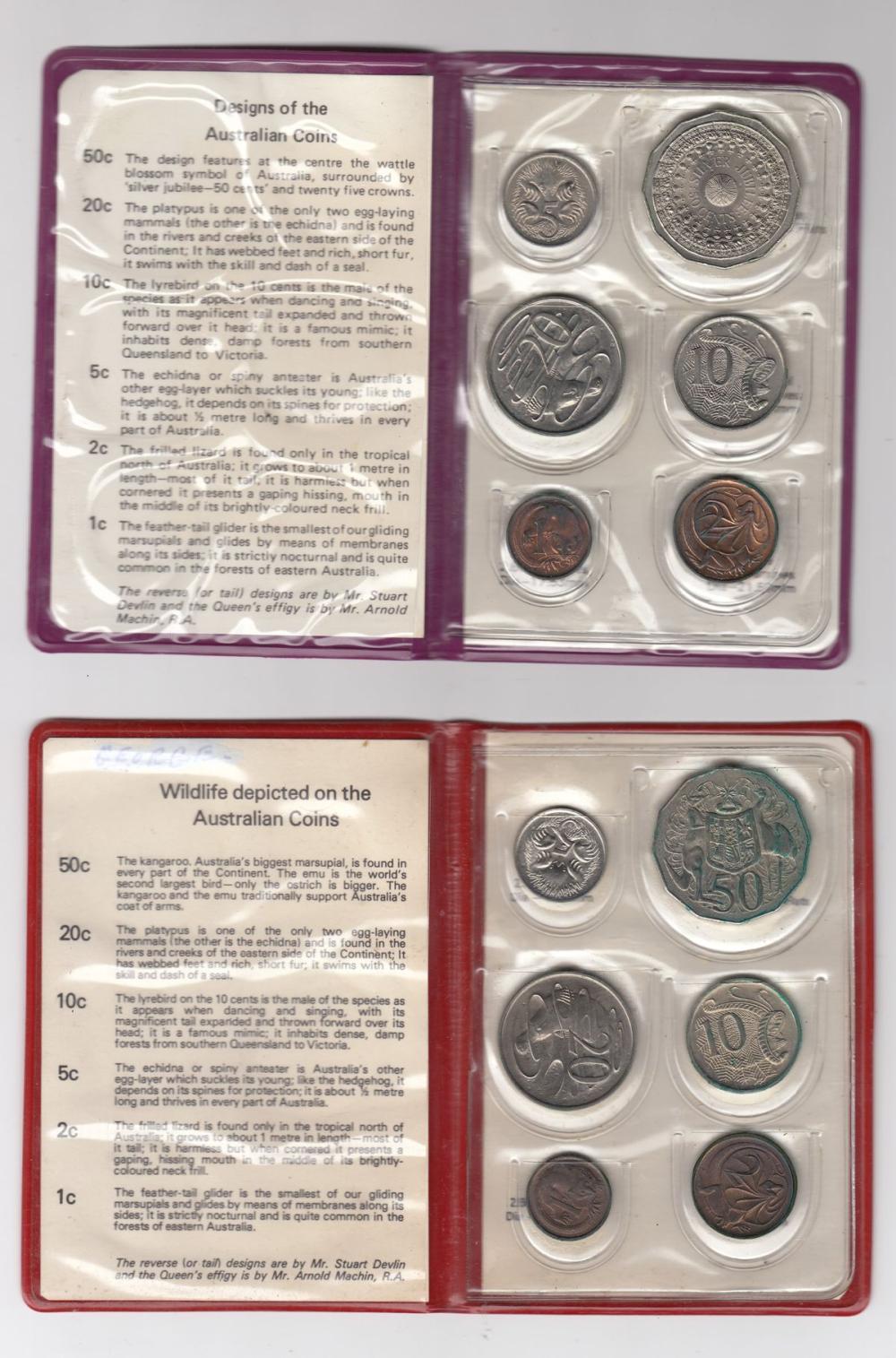 Australia 1976 & 1977 Mint ... image