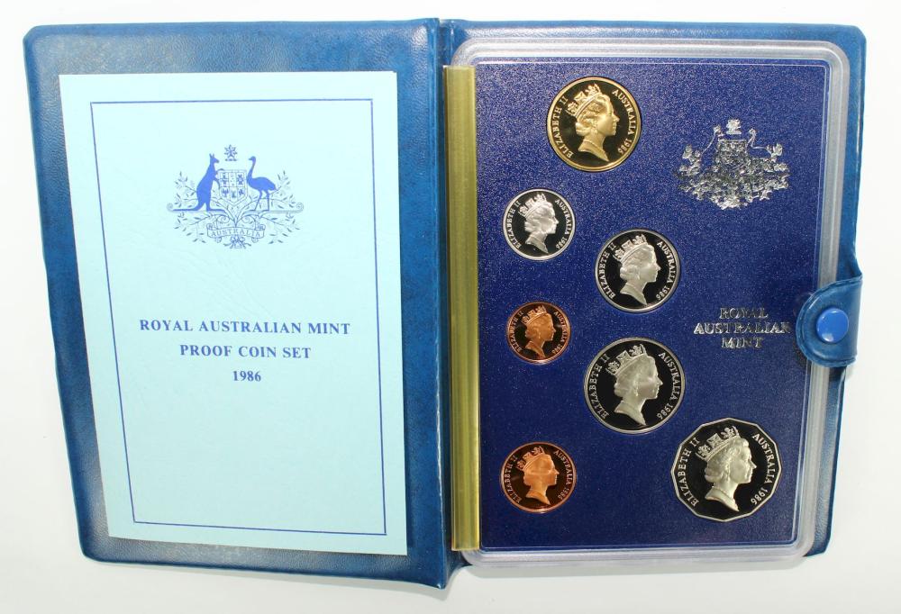 Australia 1986 Proof Set, F... image