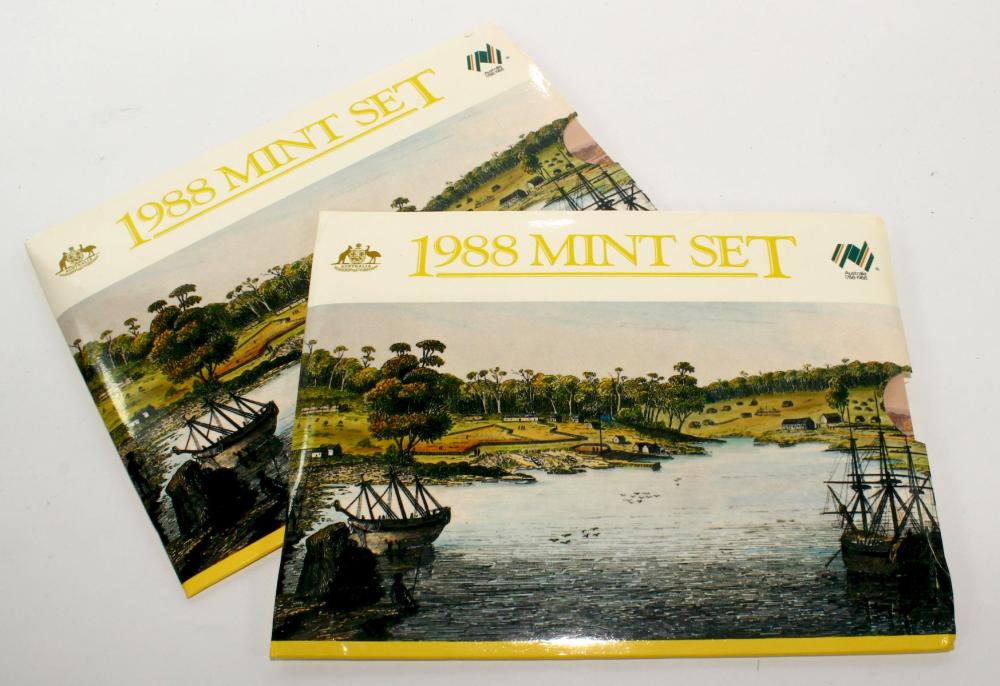 Australia 1988 Mint Sets, U... image