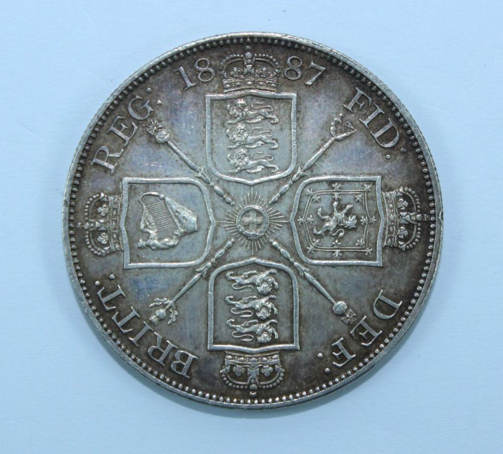 Great Britain 1887 Double F... image