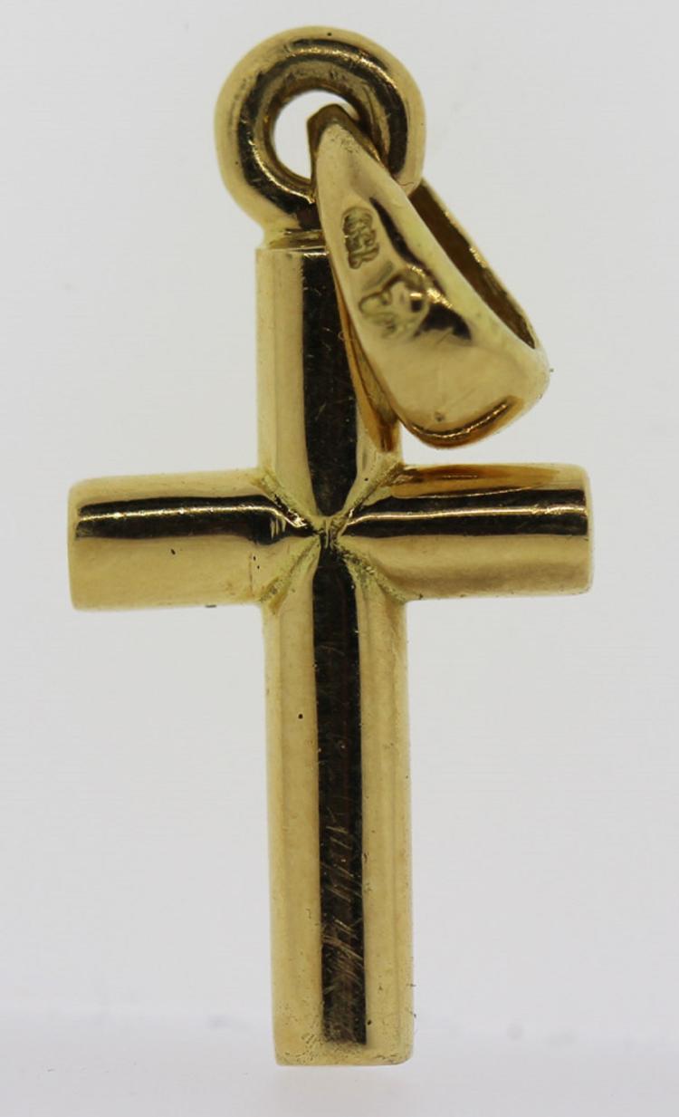 Heavy 18ct Gold Cross image