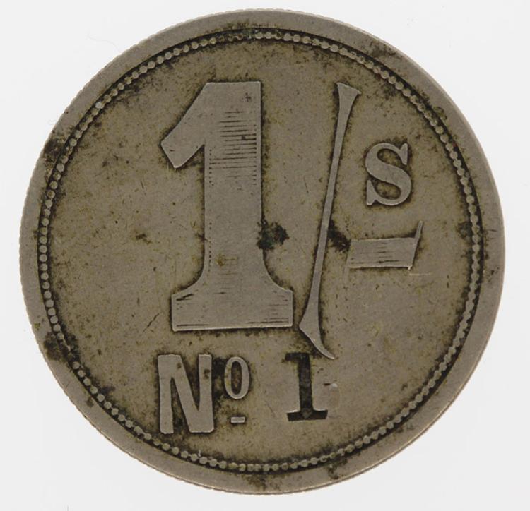 Australia. 1/- Check Piece,... image