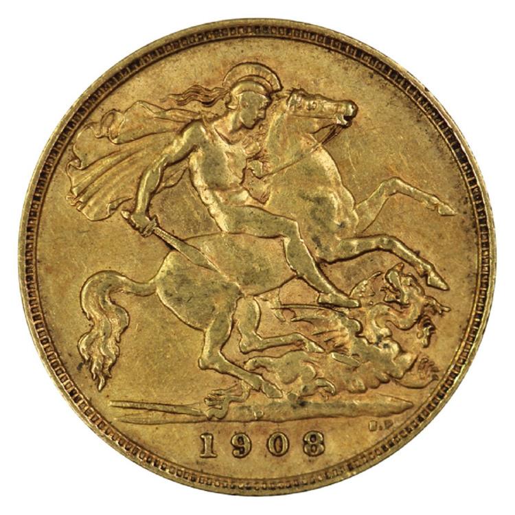 Australia. 1908 P Half Sove... image