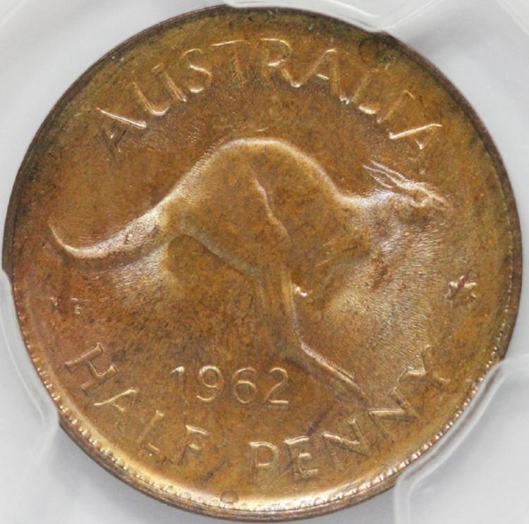 Australia. 1962 Halfpenny, ... image