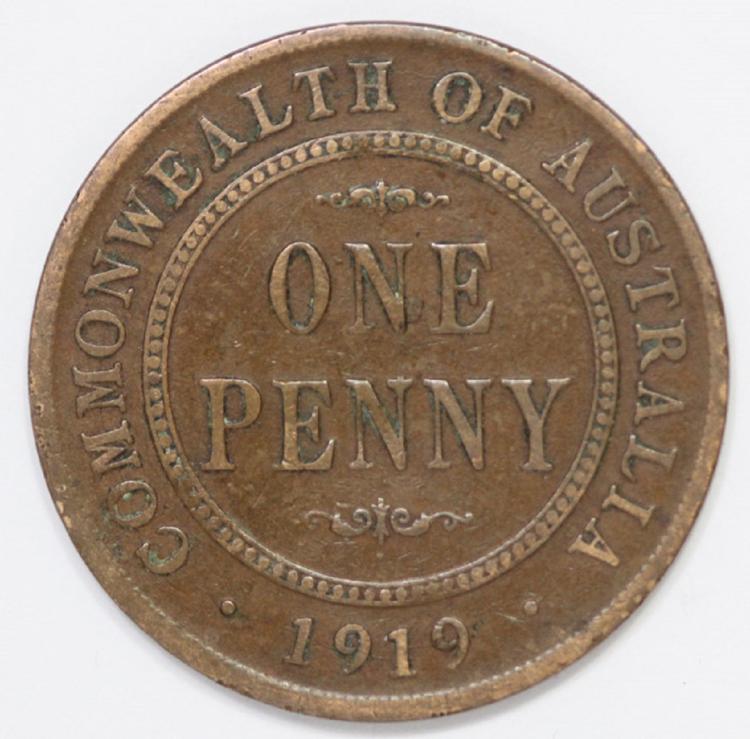 Australia. 1919 .//. Penny,... image