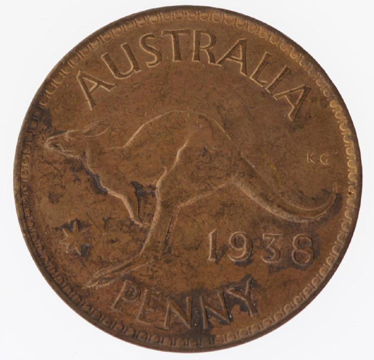 Australia. 1938 Penny, Unci... image