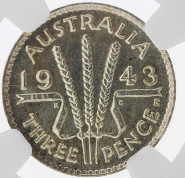 Australia. 1943 S Threepenc... image