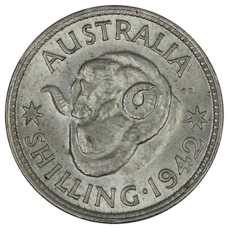 Australia. 1942 (M) Shillin... image