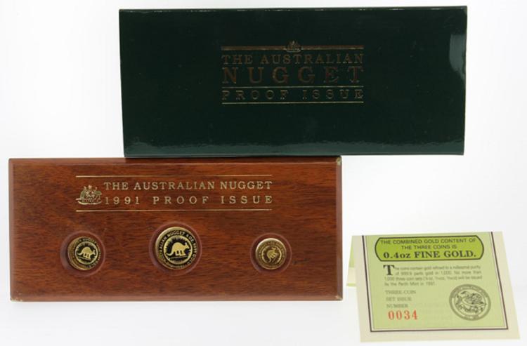 Australia. 1991 Proof Gold ... image