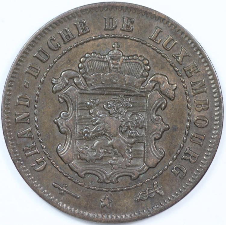 Luxembourg. 1870 2-1/2 Cent... image