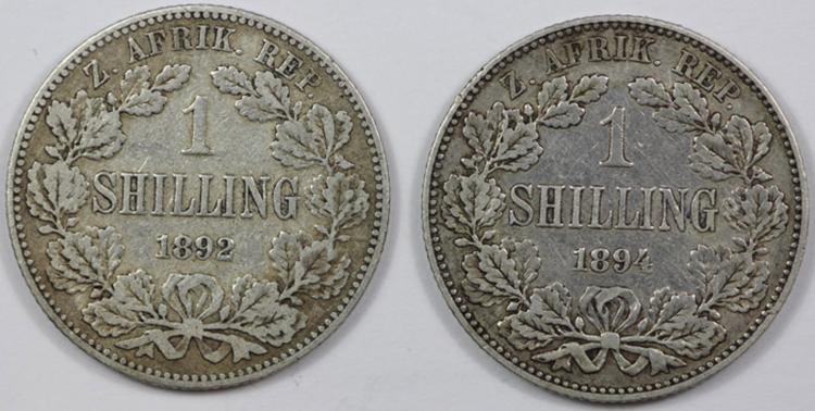 South Africa. 1892 & 1894 S... image