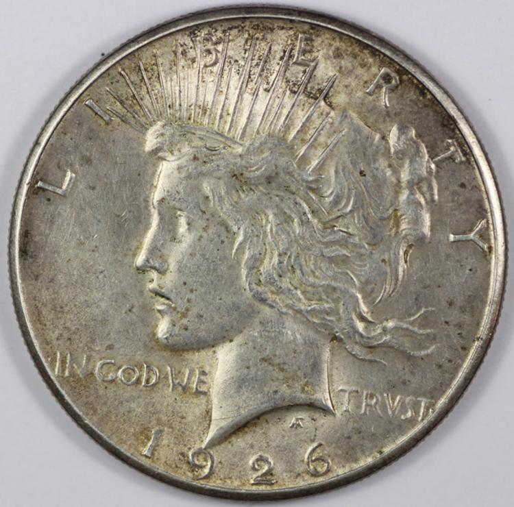 USA 1926 S Silver Dollar, a... image