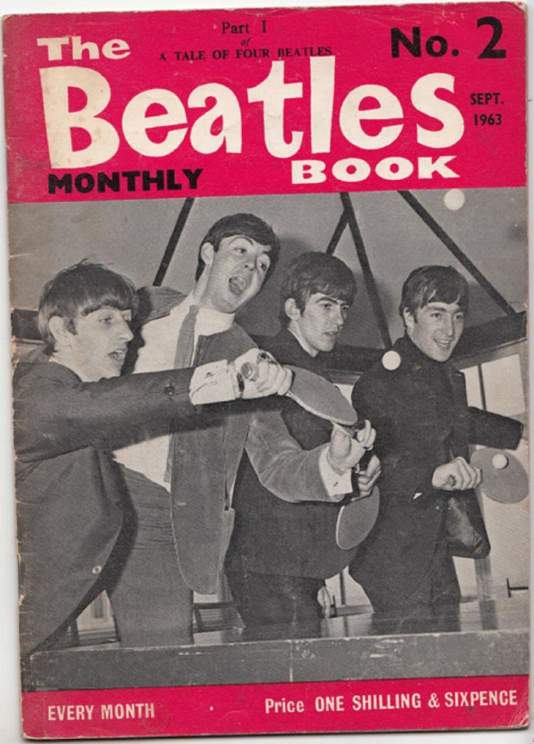 "The Beatles Monthly Book" ... image