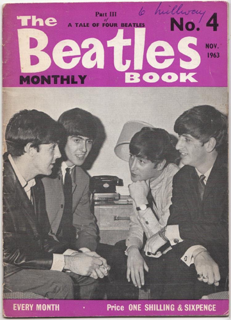 "The Beatles Monthly Book" ... image