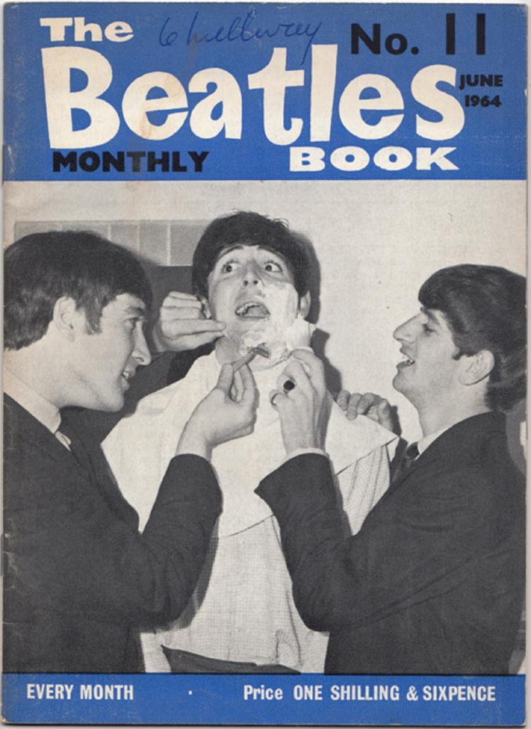 "The Beatles Monthly Book" ... image