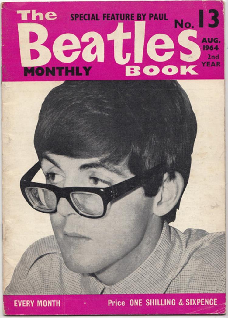 "The Beatles Monthly Book" ... image