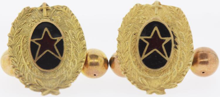 Vintage Cufflinks in 10ct G... image