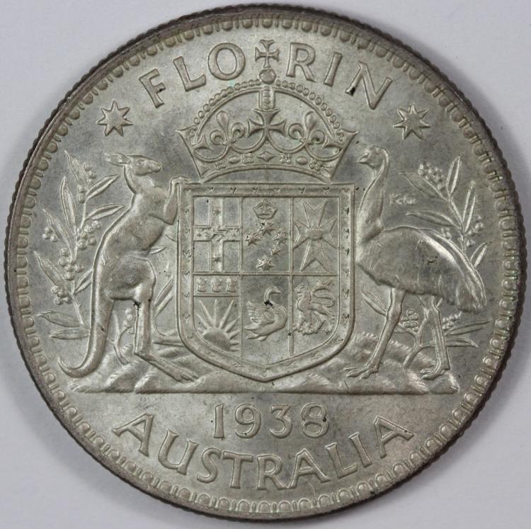 Australia. 1938 Florin, Lus... image