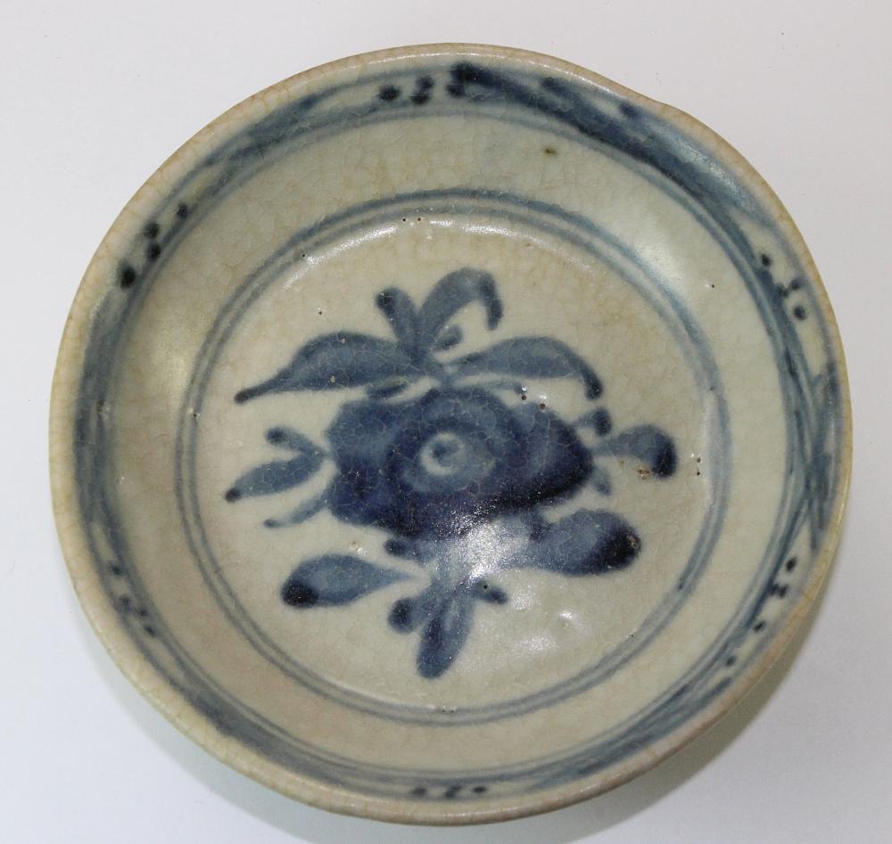 China. Small Ming Dynasty Dish image