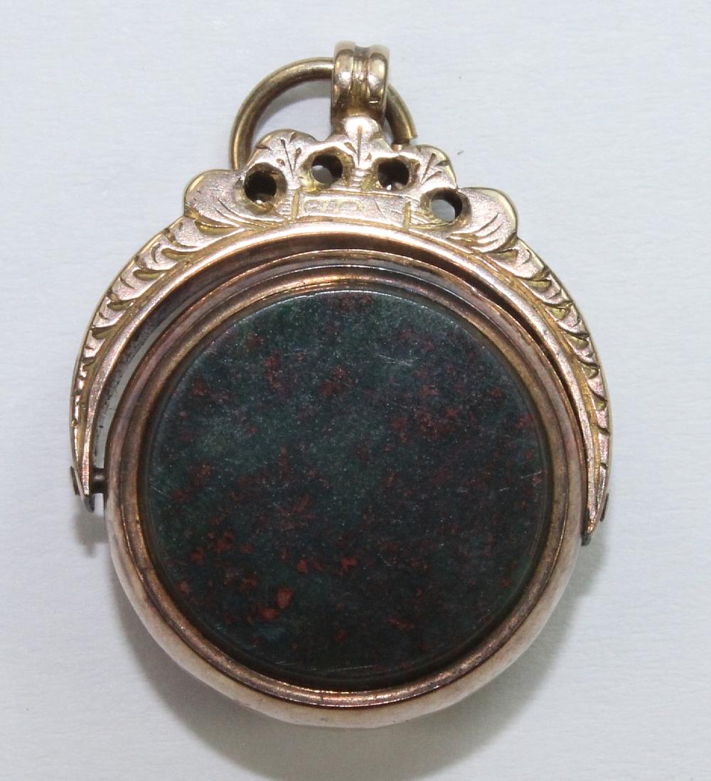 Antique Bloodstone Pendant ... image