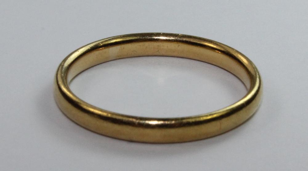 Antique Gold Wedding Band i... image