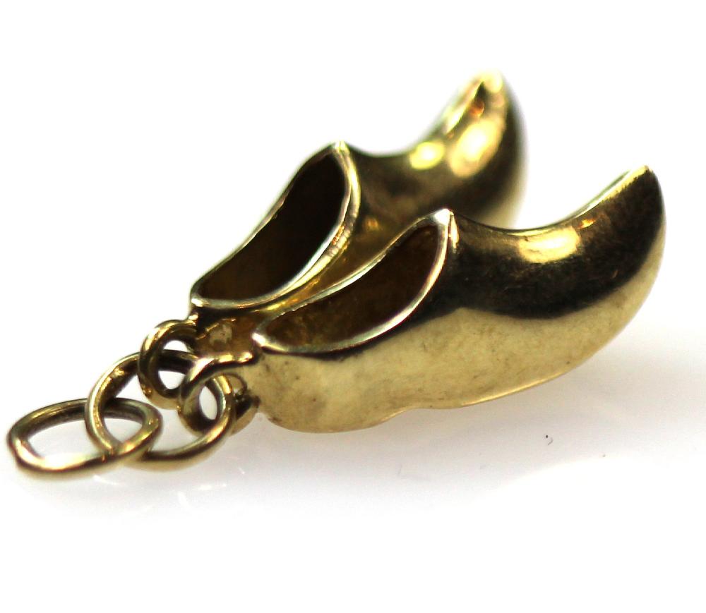 Clogs Charm in 14ct Yellow ... image