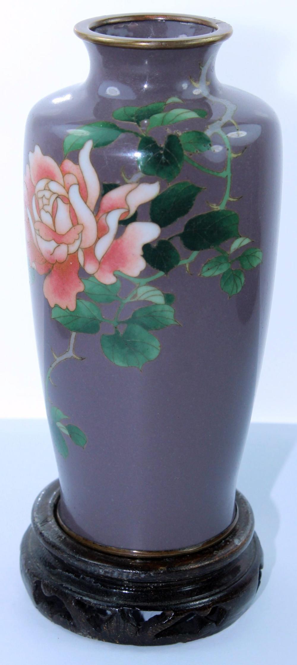 Vintage Japanese Enamelled ... image