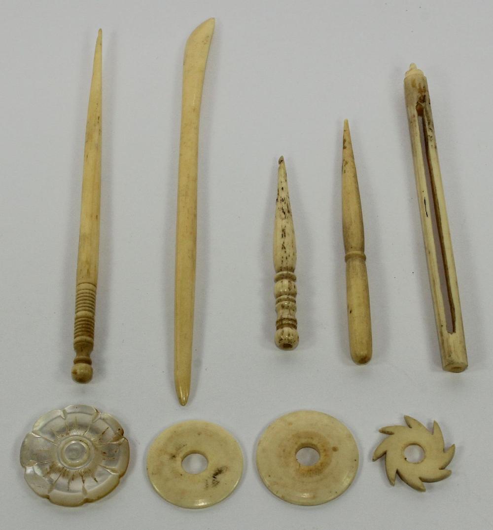 Assortment of Antique Bone ... image