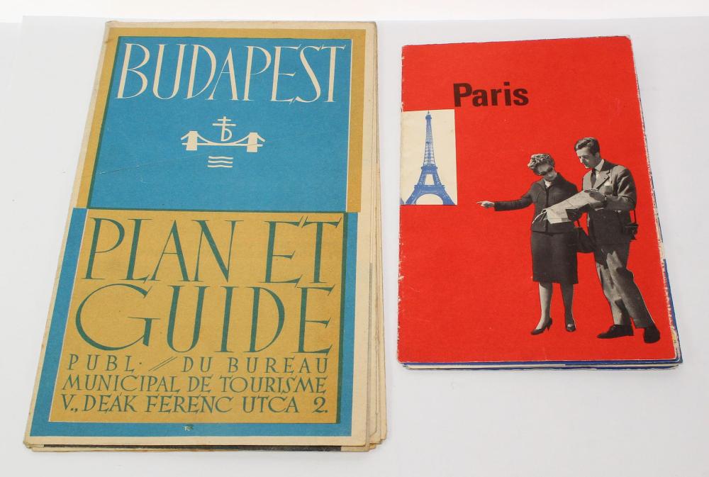 Guides to Paris and Budapes... image