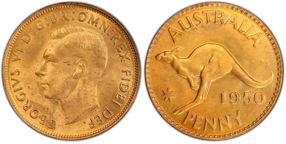 Australia 1950 (M) Penny, P... image