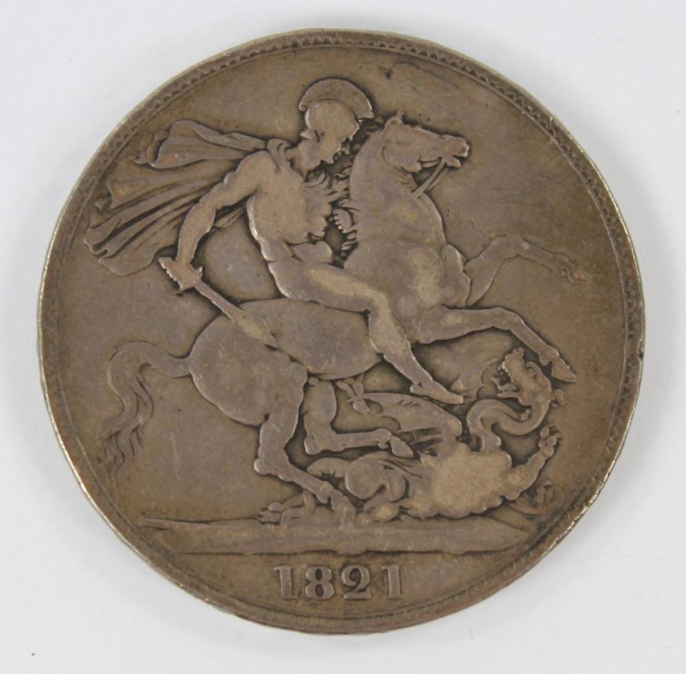 Great Britain 1821 Crown, g... image