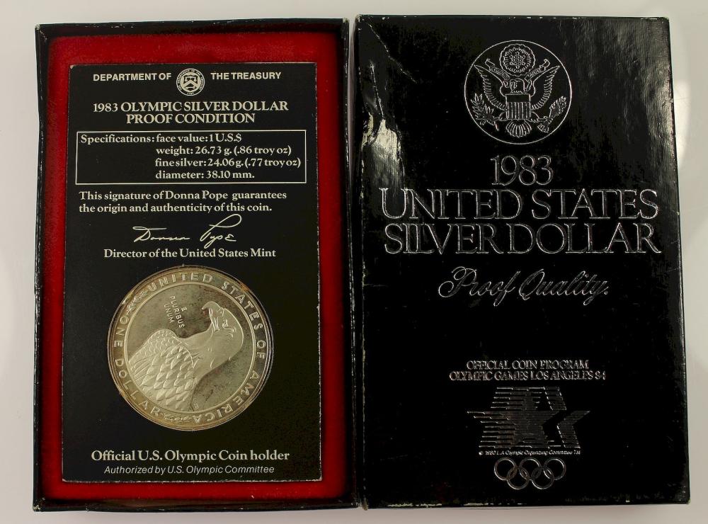 U.S.A. 1983 S XXIII Olympic... image