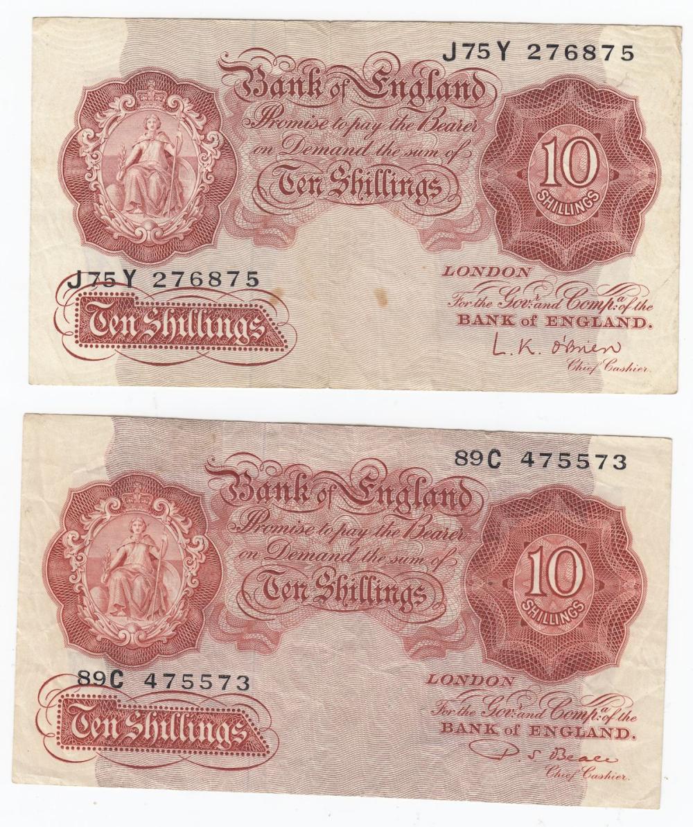 Great Britain 'Beale' 10/- ... image