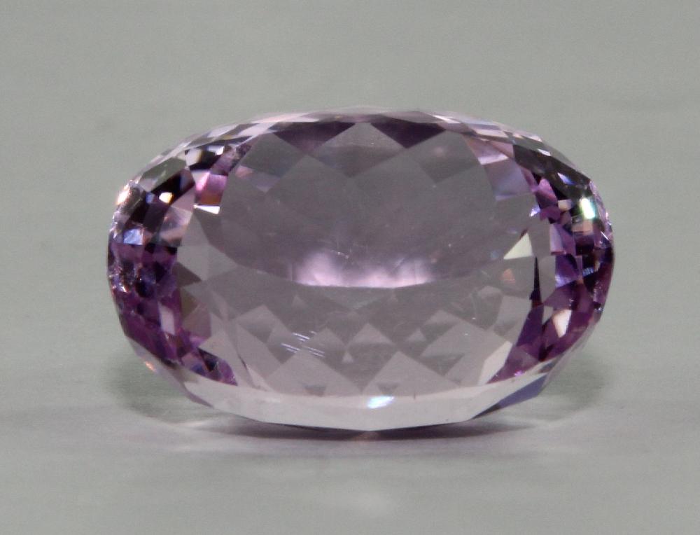 Large Oval-shaped faceted K... image