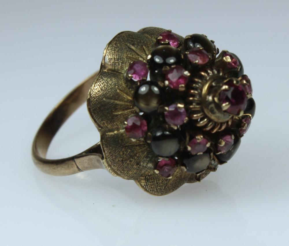 Princess Ring with Rubies &... image