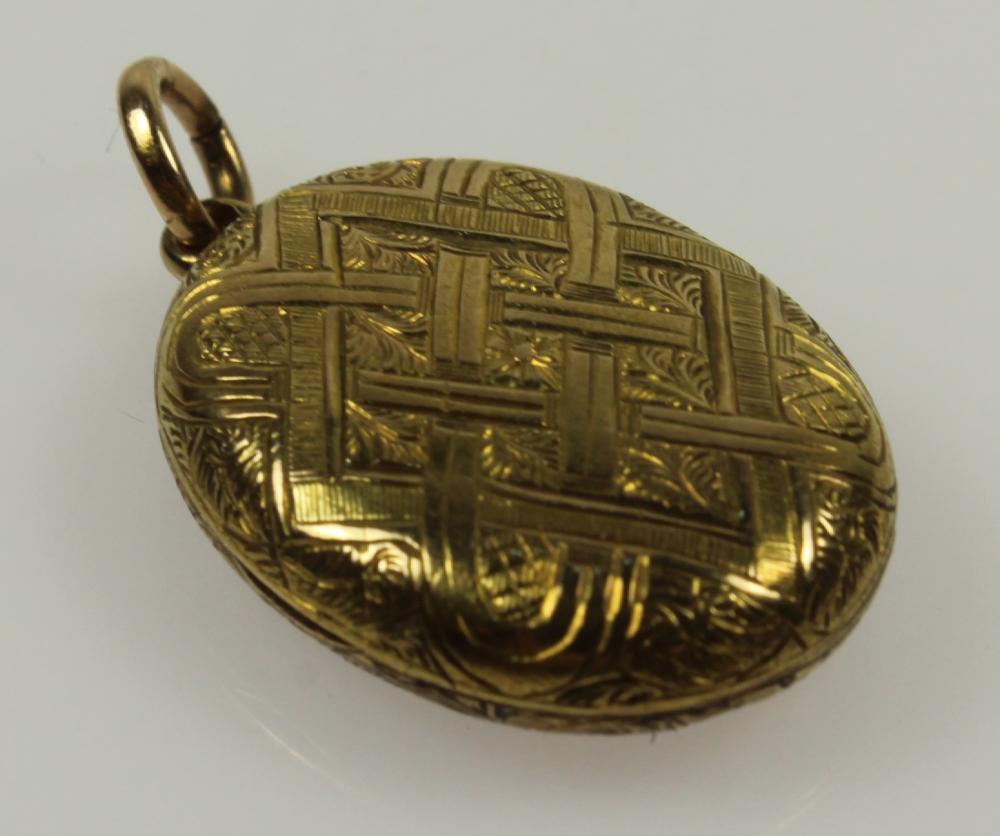 Antique Mourning Locket in ... image