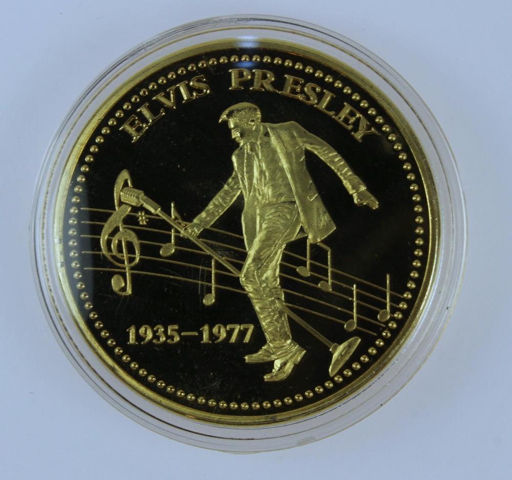 'Elvis' Gold-plated Souveni... image