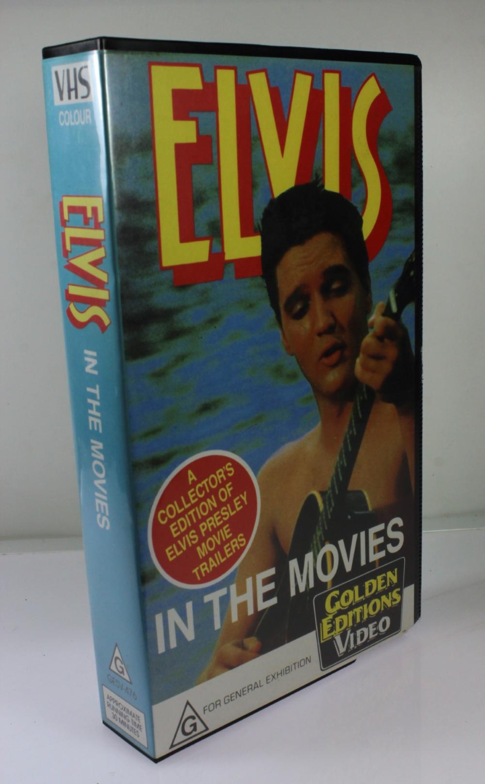 'Elvis - In the Movies.'VHS... image