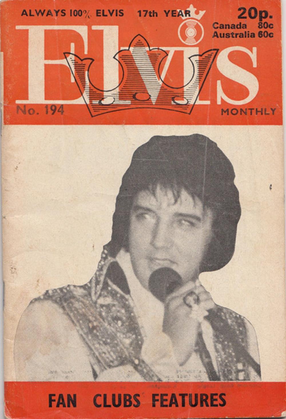 'Elvis' Monthly No. 194 (Ma... image