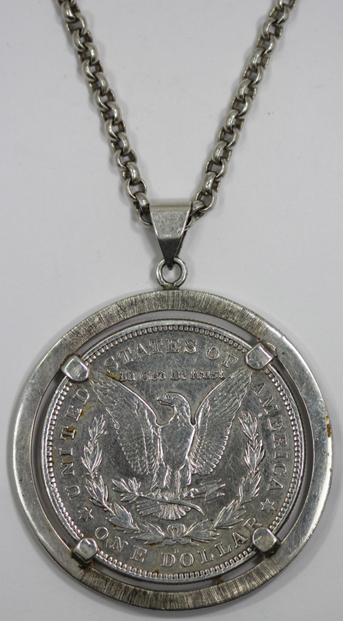 USA 1921 Silver Dollar in S... image