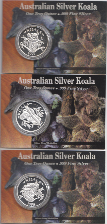 Australia 1997 Silver 1oz '... image