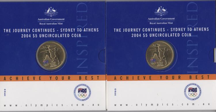 Australia 2004 $5 'The Jour... image